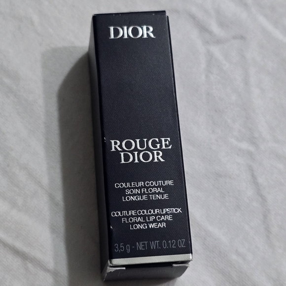 NIB DIOR Rouge Dior Matte 313 Intuition Velvet Lipstick Deep Nude Wedding Event - Picture 5 of 5
